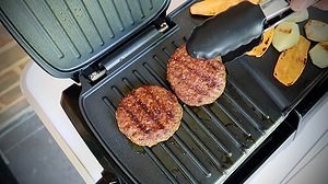 How To Cook Burgers on a George Forman Grill