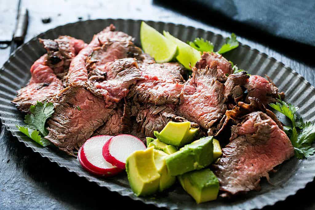 Carne Asada, a popular Mexico recipe