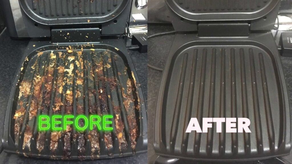 Clean your George Foreman Grill after use