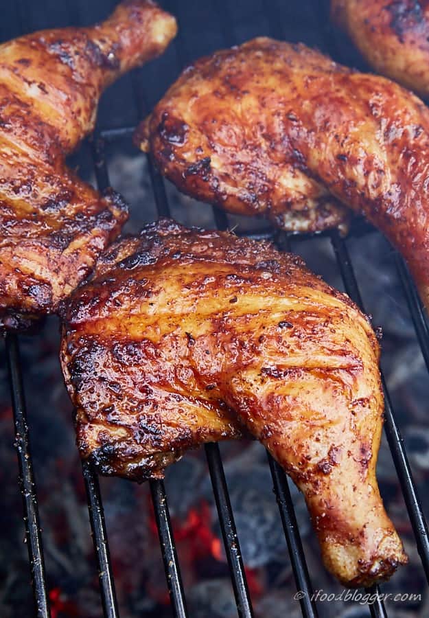 How long to grill chicken thighs at 350 F? It's complicated to use one size fits all number...