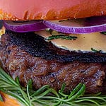 grilled venison burgers recipe featured image