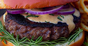 grilled venison burgers recipe featured image