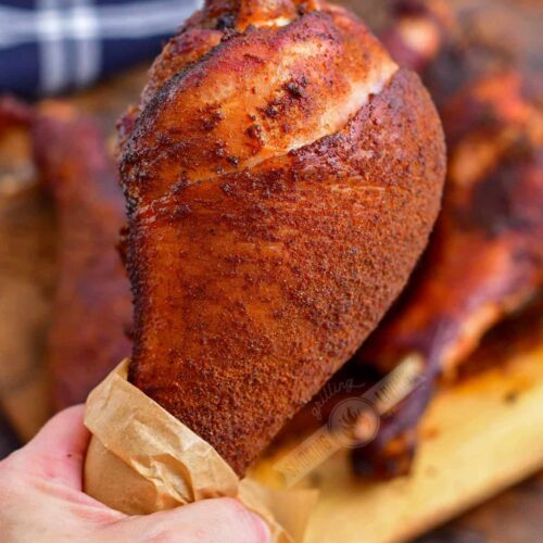 You have several choices for your Pre-Smoked Turkey Legs