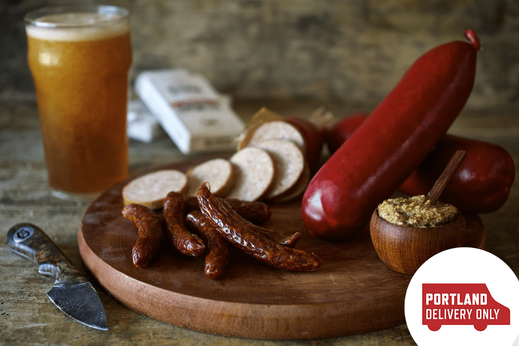 Pairing smoked snack sticks with beer
