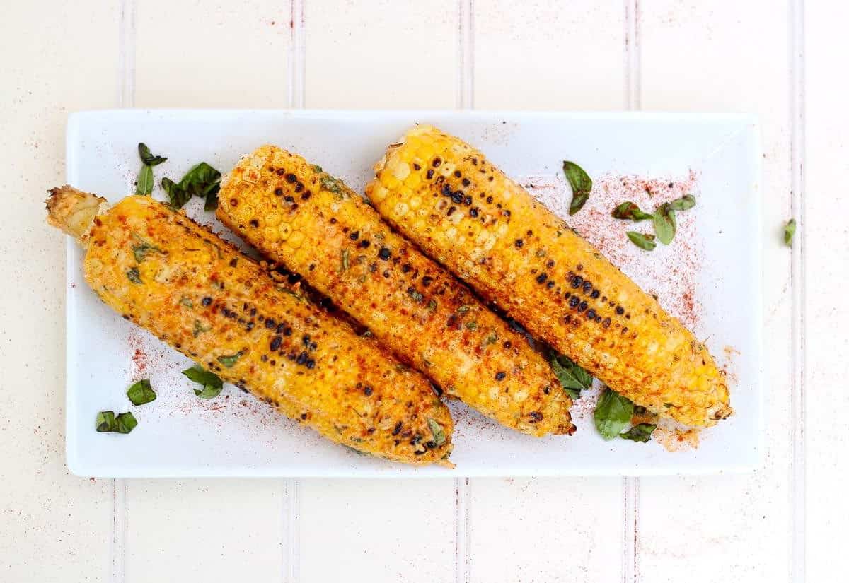  Fresh off the grill, this corn is ready to make your taste buds dance!