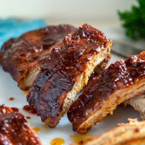 Get ready to impress your guests with these fall-off-the-bone ribs!