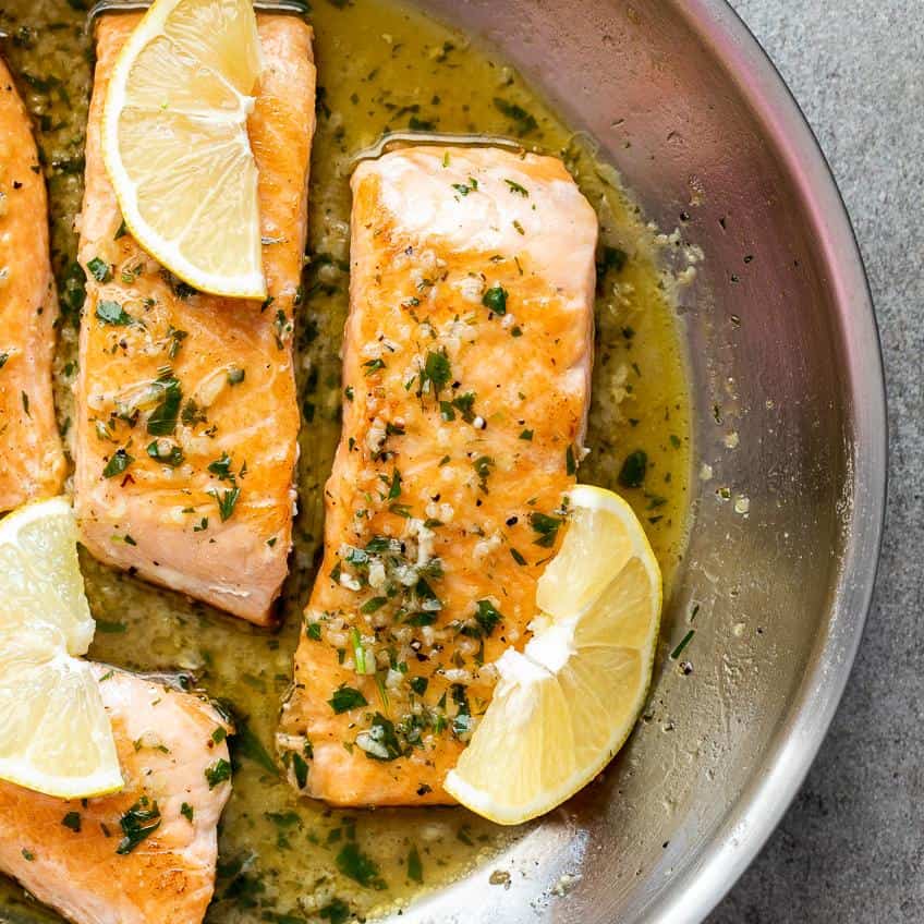  Get your grill roaring hot for this succulent salmon feast