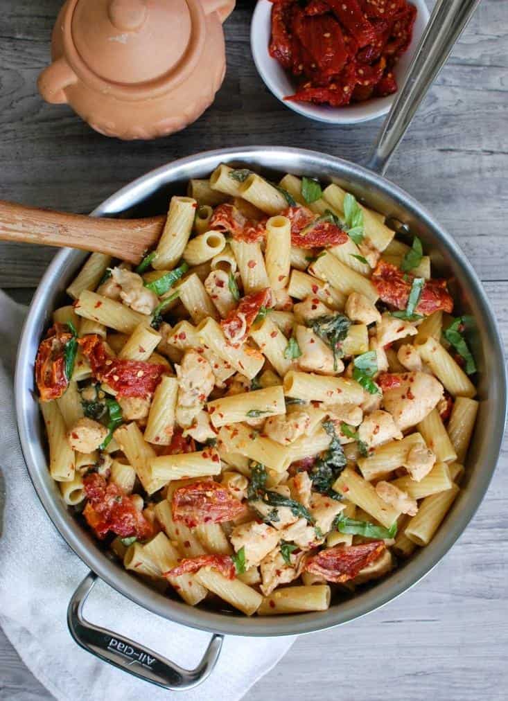  Get your pasta fix with this savory and mouth-watering dish