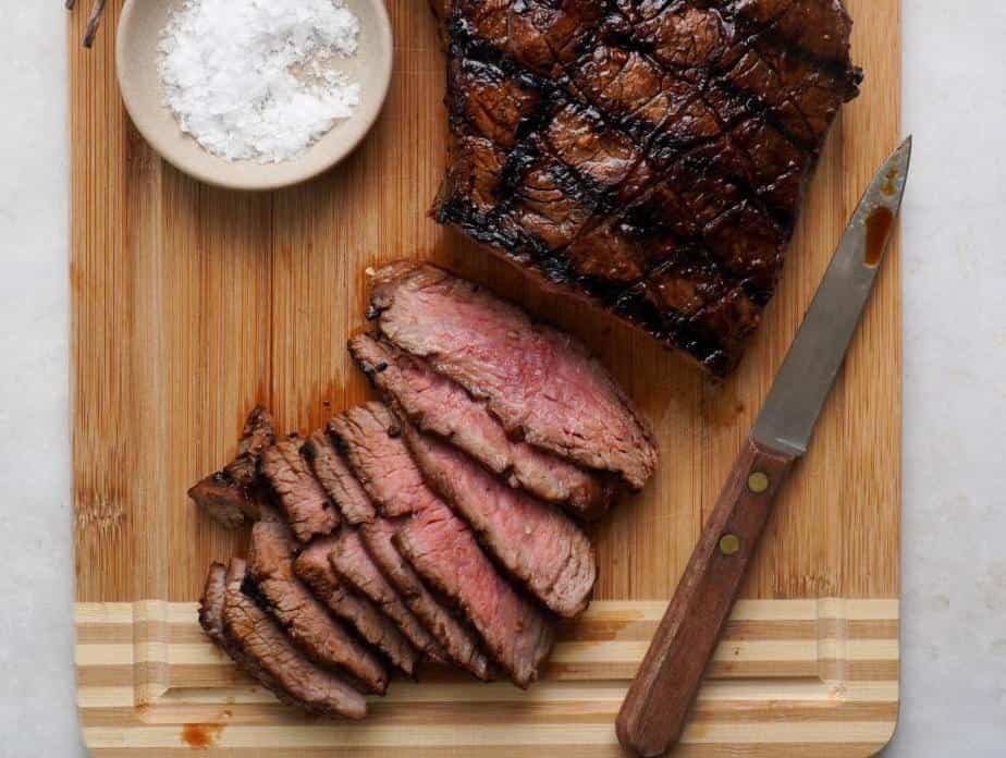 Grilled London Broil With Rosemary Recipe