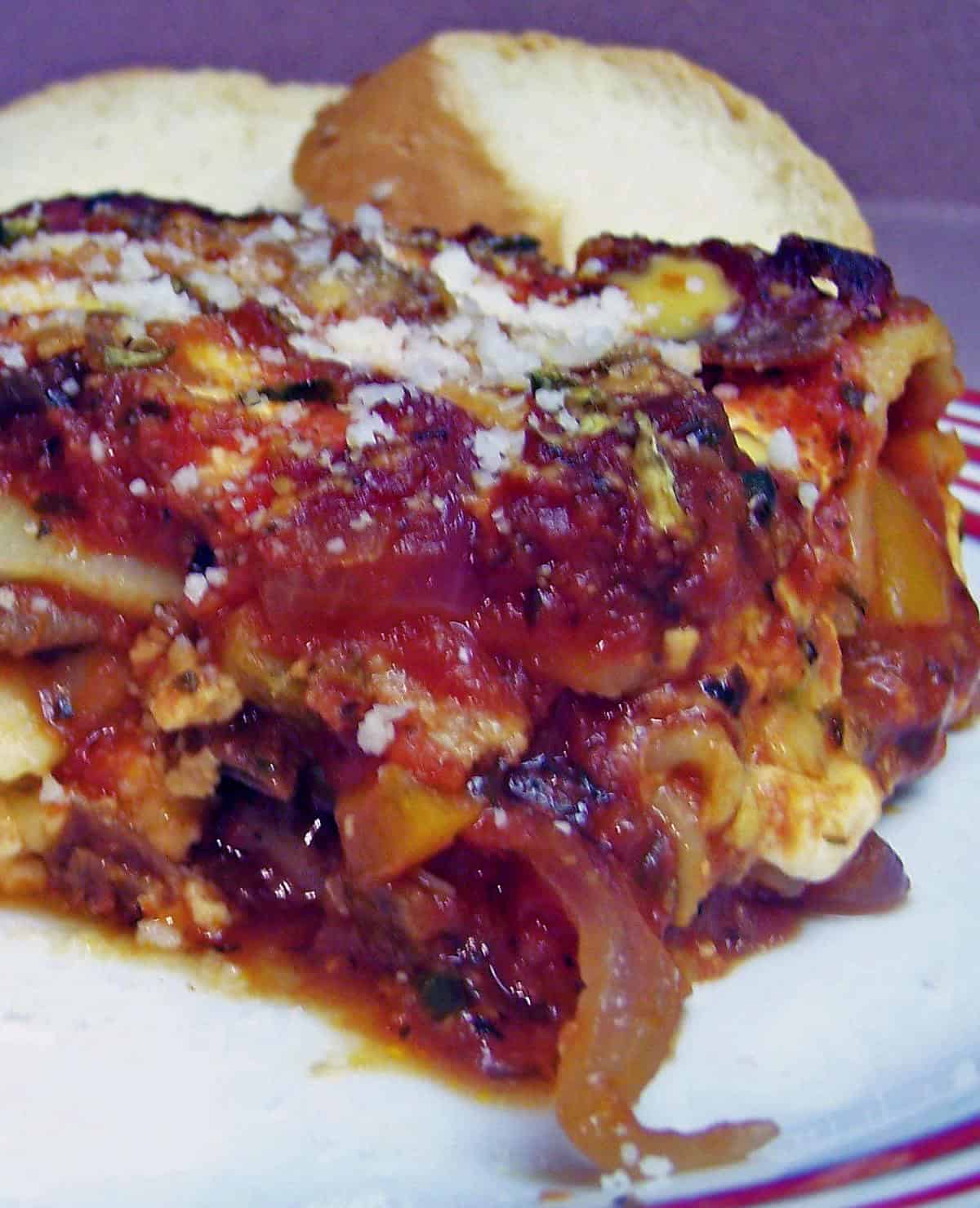  Layers upon layers of savory goodness, Cheese Steak-Yumm Lasagna With the Works is the ultimate comfort food.
