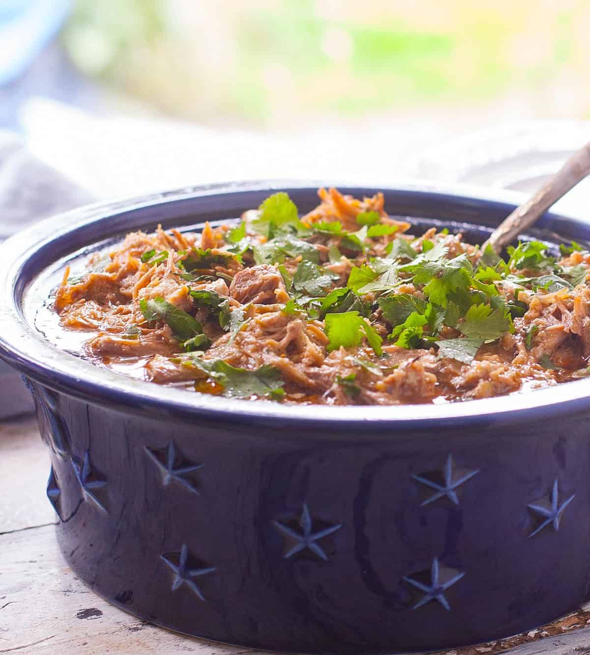  Make your taste buds dance with this authentic Mexican pork dish.