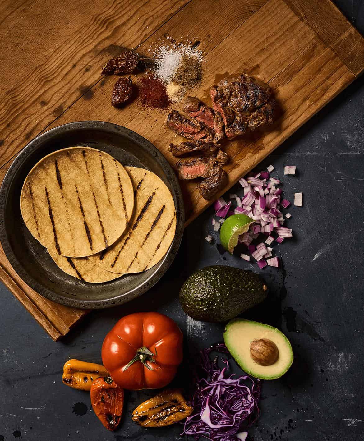  Our homemade dry rub is the secret ingredient that takes these tacos to the next level.