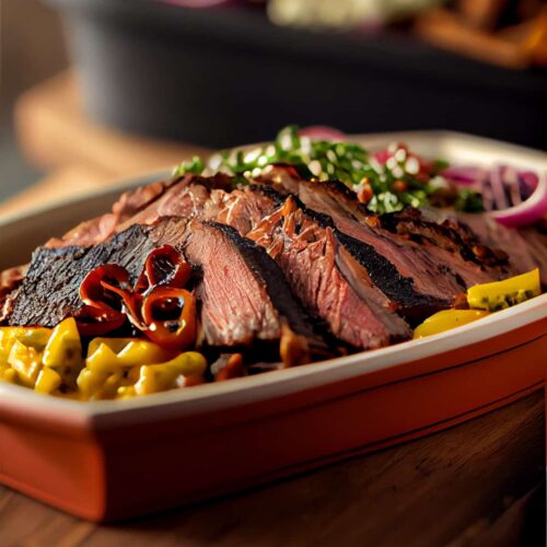 A delicious dish made by using the Pit Boss Brisket Recipe