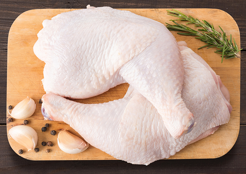 Think of time saved with pre-smoked turkey legs when you see the raw ones :)