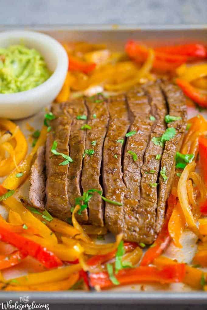  Say hello to my little friends – these Chipotle Steak Fajitas are about to rock your world!
