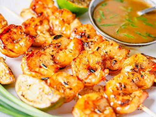  Shrimp lovers, you'll never go back to plain grilled shrimp after trying this recipe.