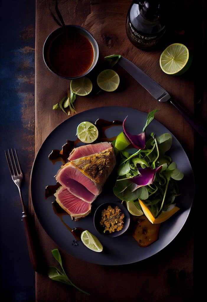 You can enjoy this restaurant-quality smoked tuna dish at home
