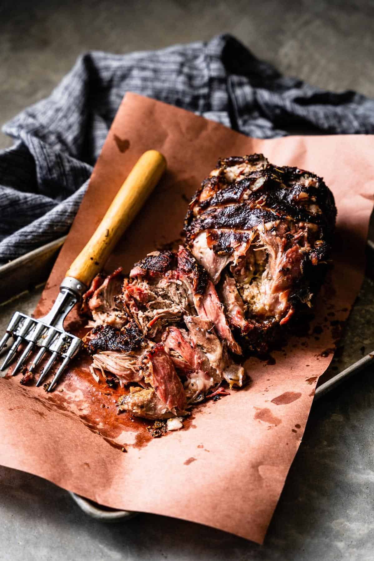  Smoky, succulent, and oh so flavorful, this lamb roast recipe will be a hit with your family and friends.
