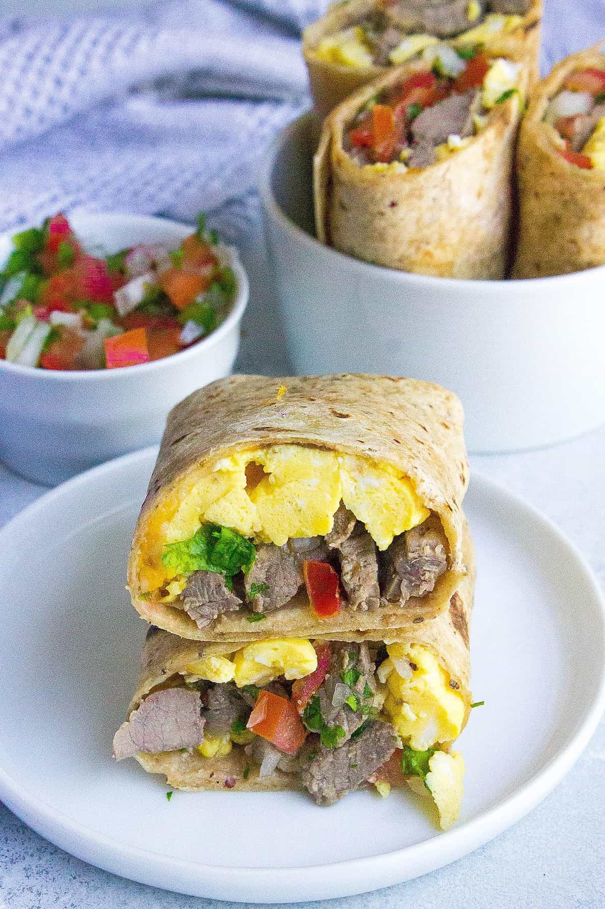 Satisfy Your Cravings with Our Steak and Egg Burritos