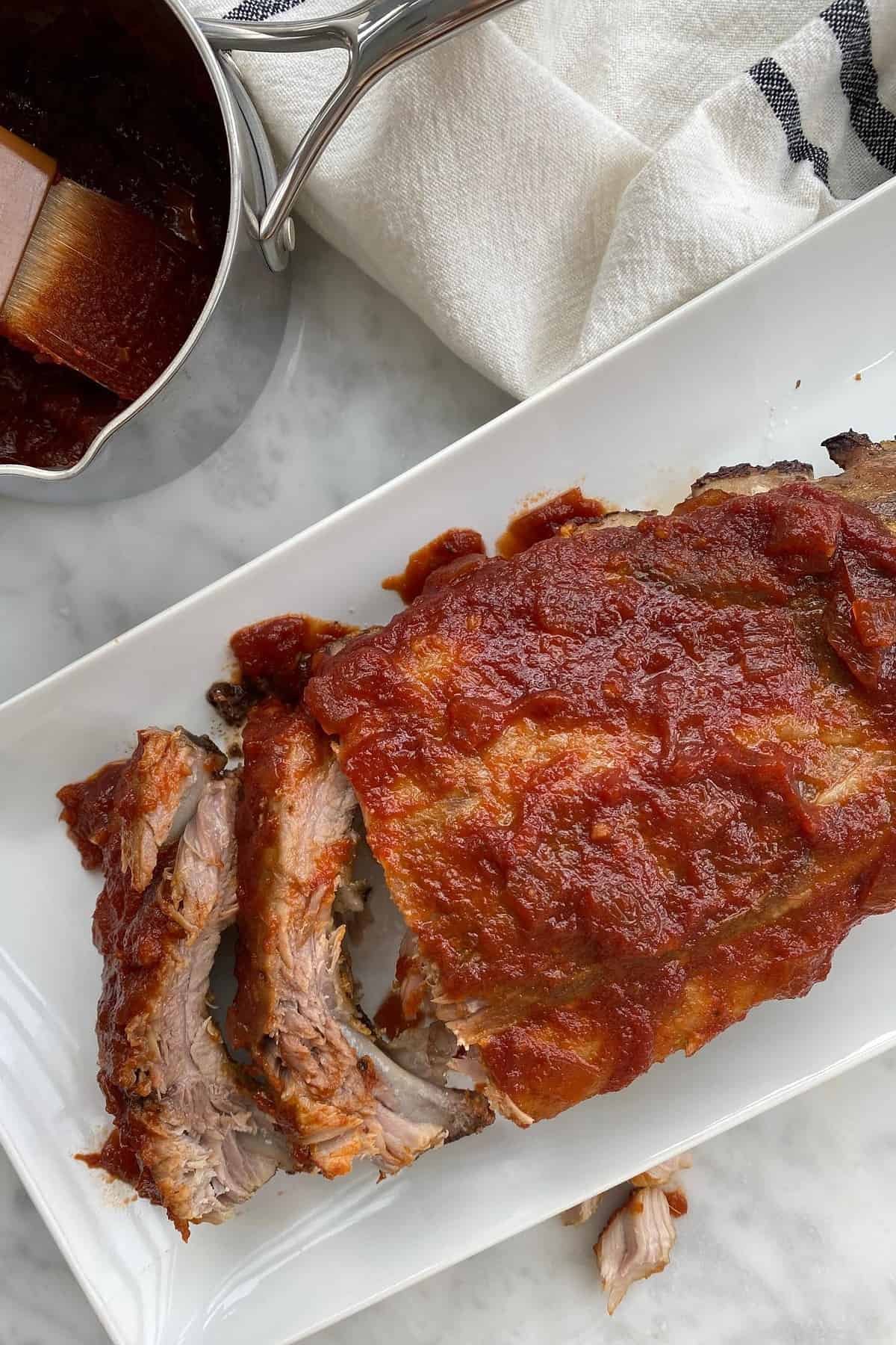 Sweet meets savory with our homemade BBQ sauce