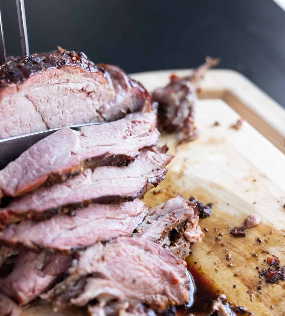  Take a gamble with our smoked lamb roast, and trust us when we say it will pay off!