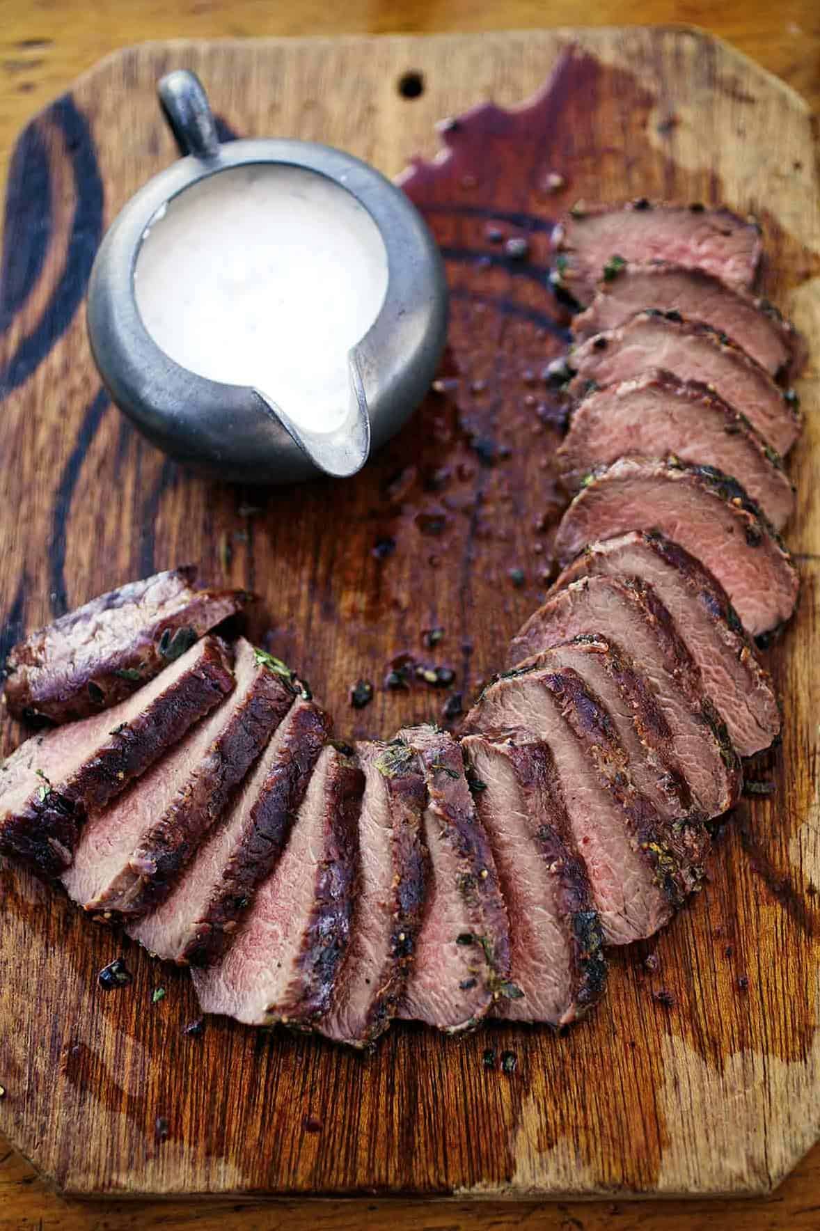 The classic BBQ dish gets an elevated twist with venison tenderloin.