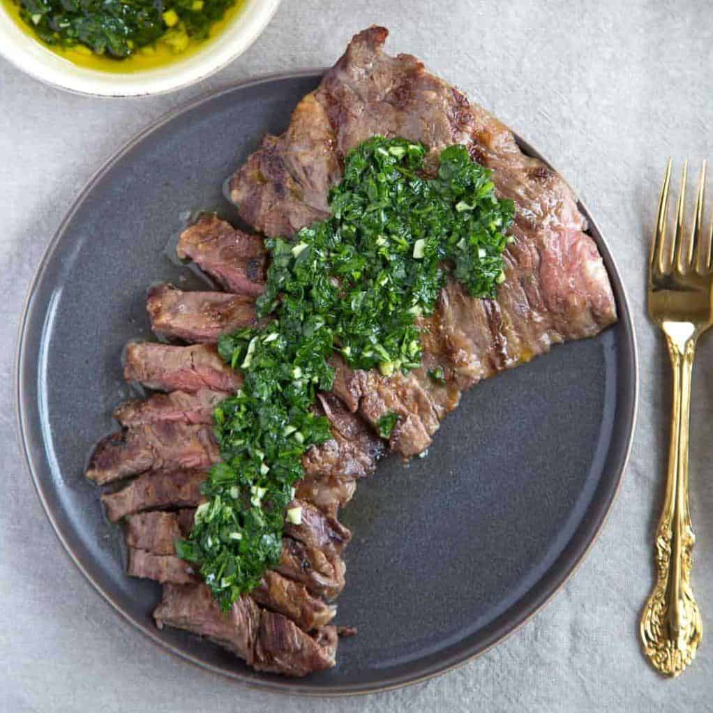  The perfect marinade + the perfect cut = the perfect Cuban skirt steak.