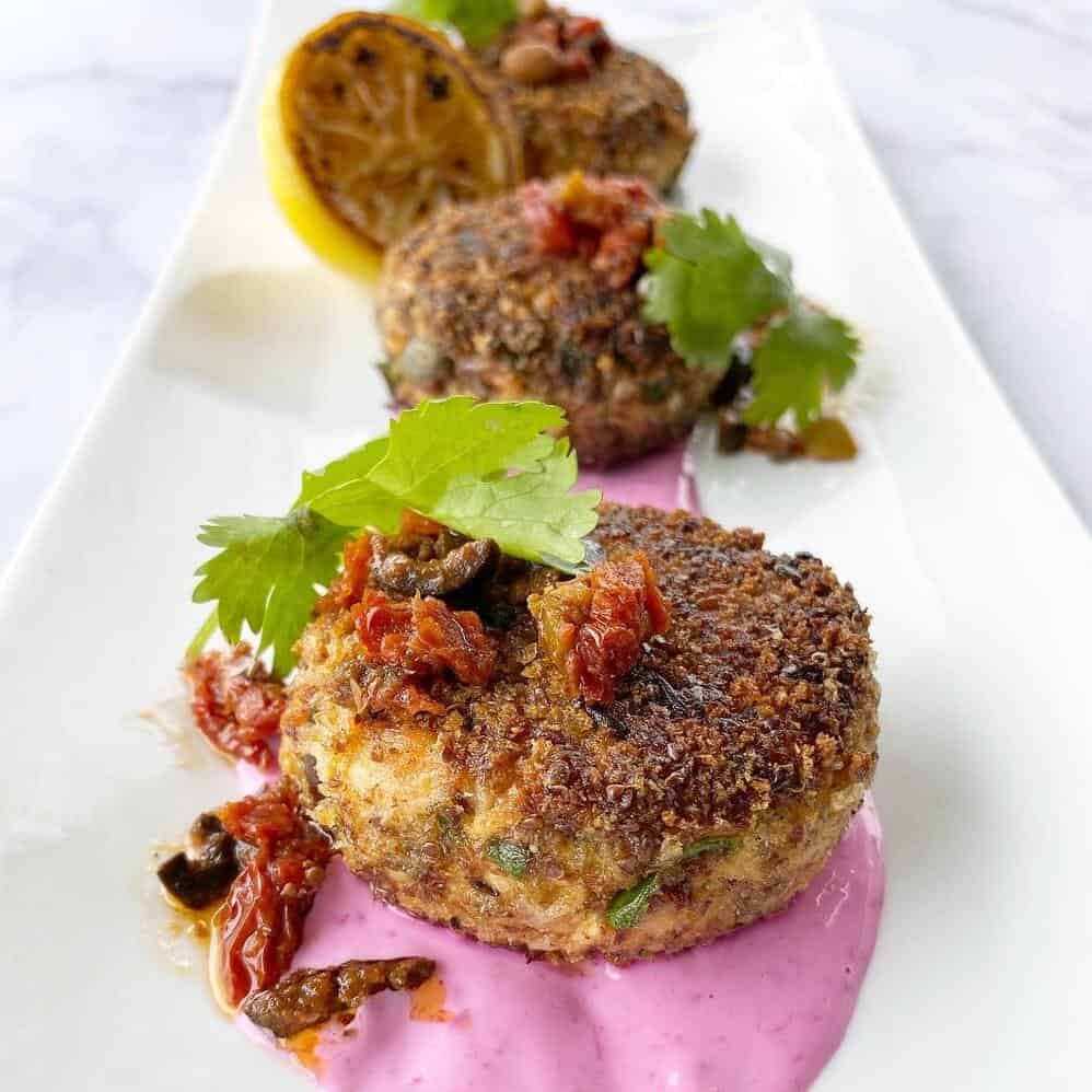  These crab cakes are crispy on the outside, tender on the inside and completely irresistible.
