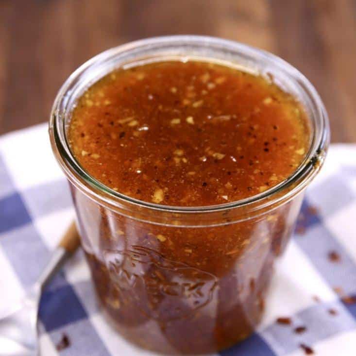  This sauce is so good, you'll want to lick the container to get every last drop