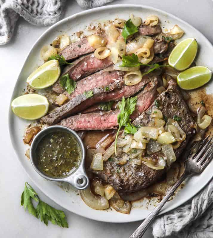  Trust me, your taste buds won't know what hit them after biting into this steak.