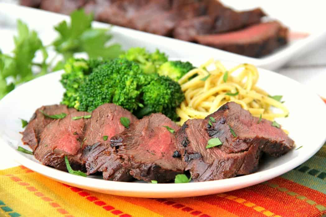  Your guests won't know what hit them with this tender and flavorful grilled venison.